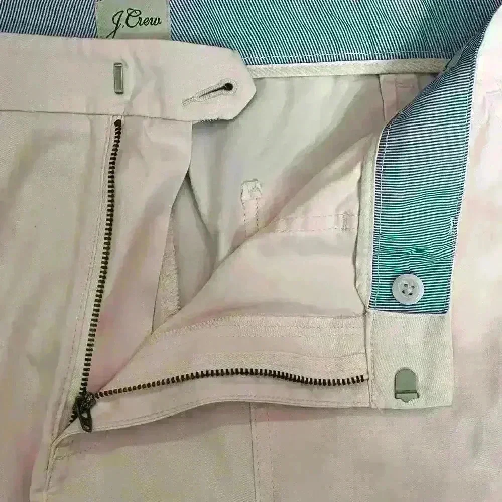 J.Crew Light Pink Slim Boyfriend Chino Pants Size 33